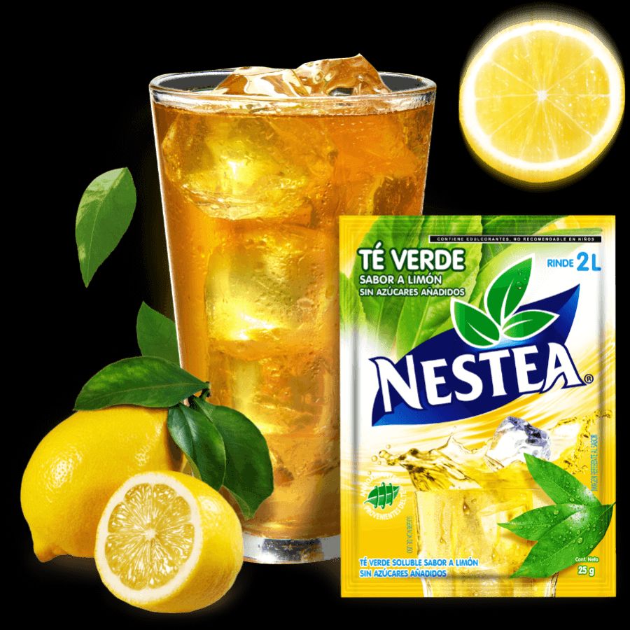 Té verde sabor a limón Nestea