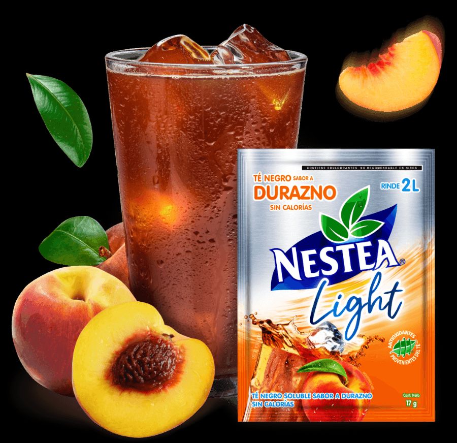 Té negro sabor a durazno light Nestea