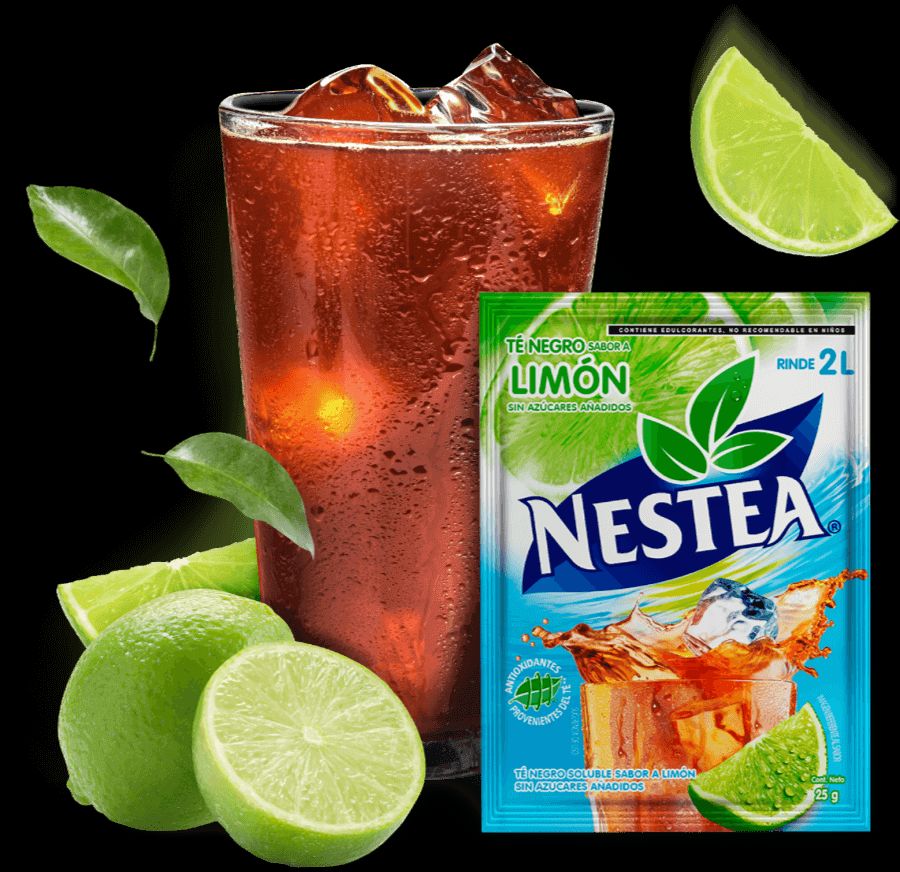Té negro sabor a limón Nestea