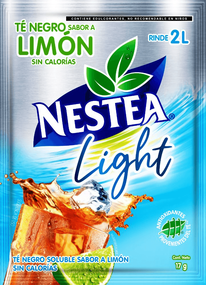 Sobre de té negro sabor a limón light Nestea